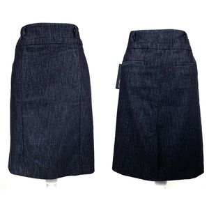 Apt.9 pencil skirt, lightweight black denim sz 16